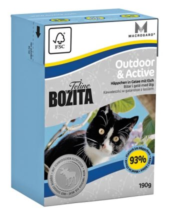 2051 26853 - Bozita Feline Tetra Outdoor & Active 190 g