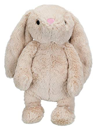 2051 40986 - Trixie Rabbit plysj, med pip og gryntelyd 38 cm