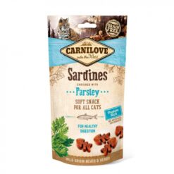 2051 52395 247x247 - Carnilove Cat Semi Moist Snack Sardine, 50 gr