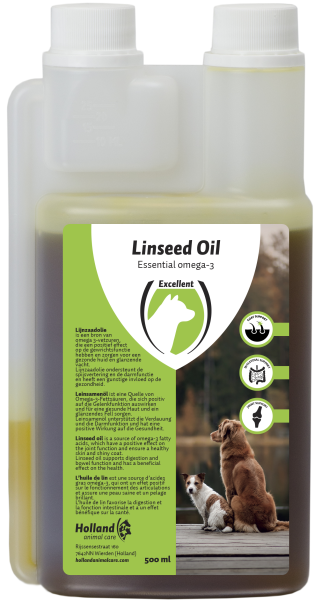 2051 52525 - Linseed oil, 500 ml