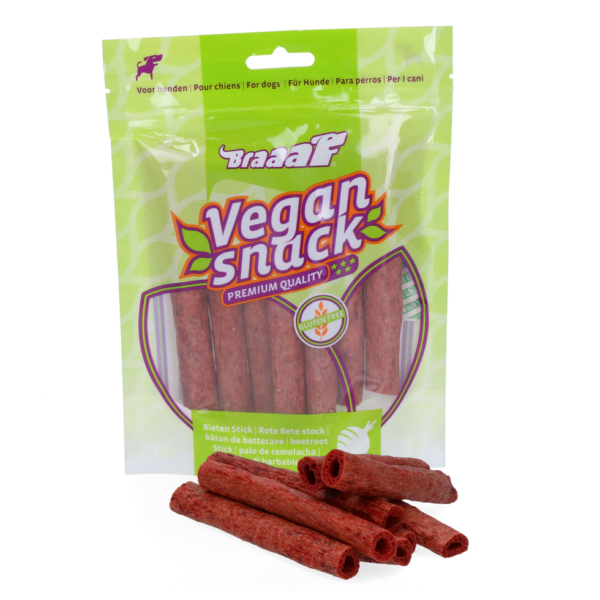2051 61668 - Braaaf Vegan snack, rødbete, 80 gr.