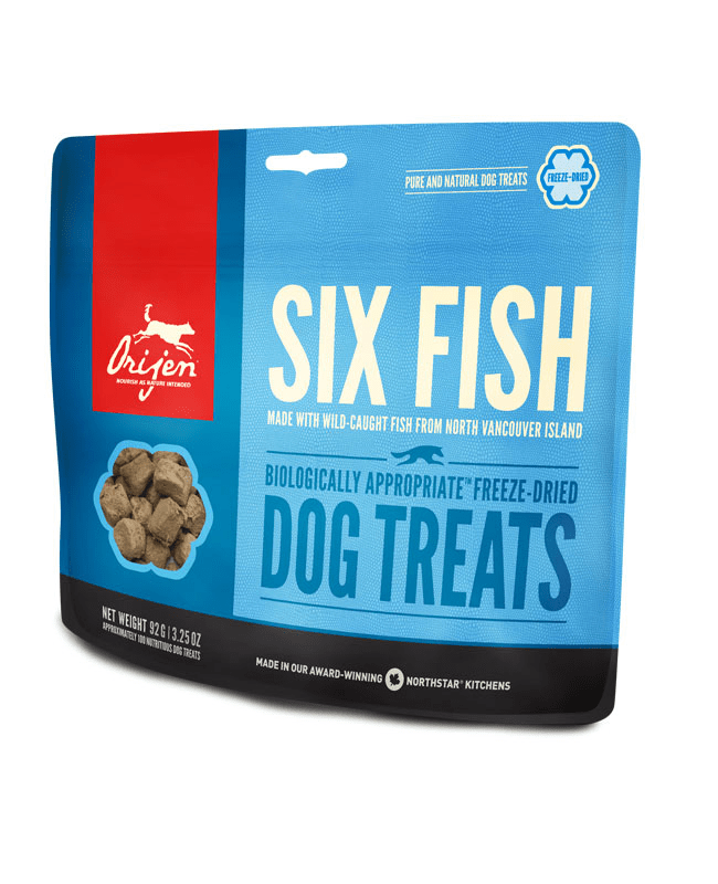 2051 32775 - Orijen dog treat, six fish