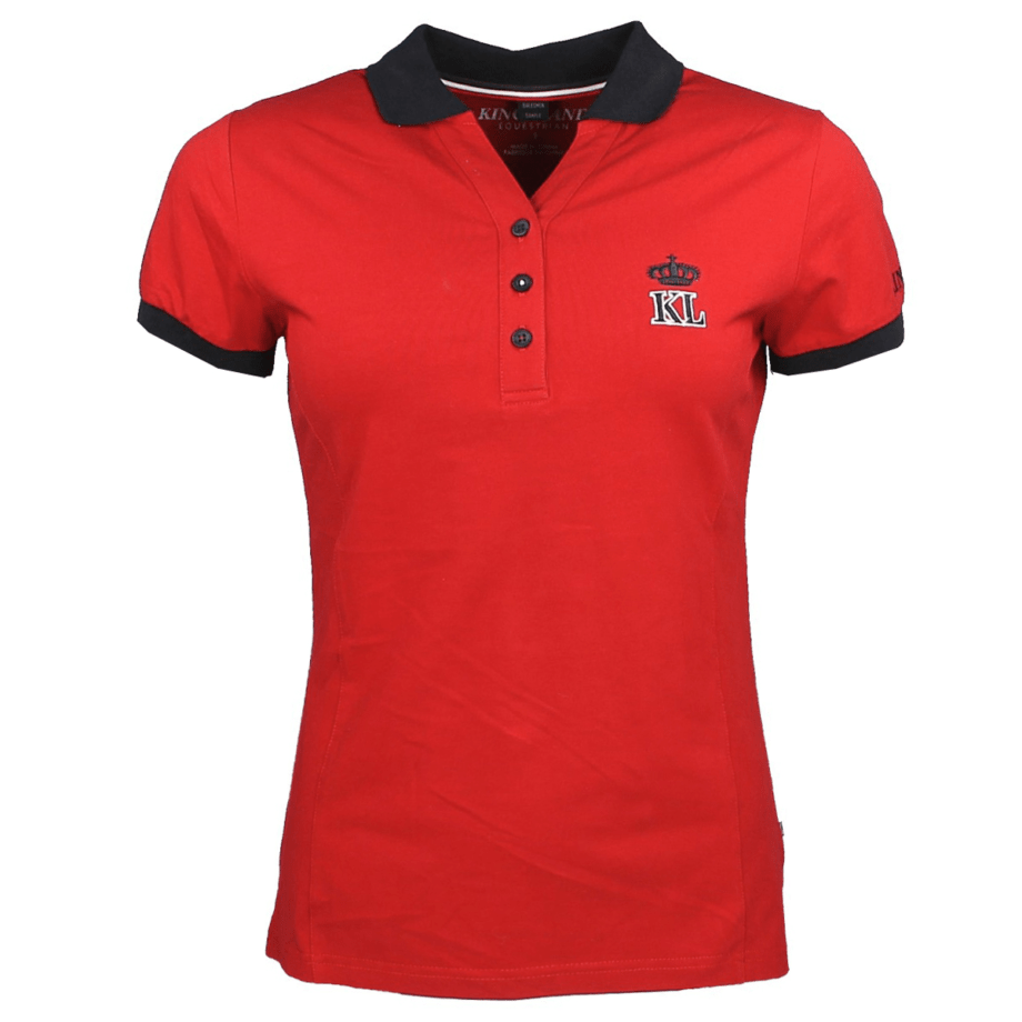 2051 32819 920x920 - Kingsland Savannah Ladies Cotton Polo Shirt, Red Tango L