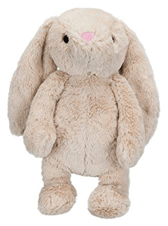 2051 40986 - Trixie Rabbit plysj, med pip og gryntelyd 38 cm