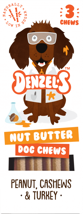2051 42850 - Denzel's Nut Butter Dog Chews