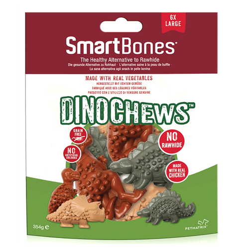 2051 44203 - Smart Bones DinoChews L, 6 pk
