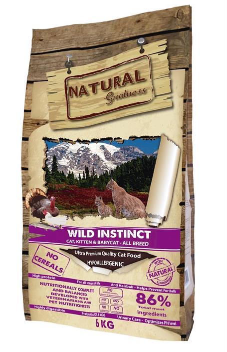 2051 46378 - Natural Greatness CD Wild Instinct All Age 6 kg
