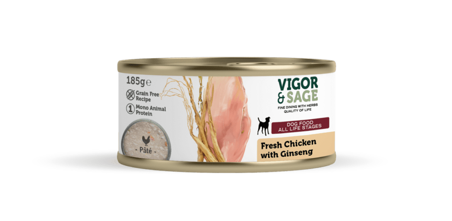 2051 52596 920x451 - Vigor & Sage våtfor hund, chicken, ginseng, 185 gr.