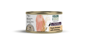 2051 52597 350x172 - Vigor & Sage våtfor katt chicken, ginseng, 70 gr.