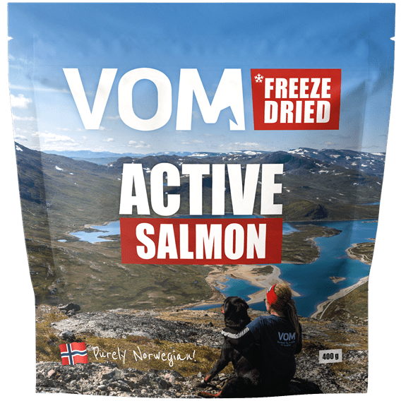 2051 62154 - Vom active freeze dried, salmon, 400 gr.