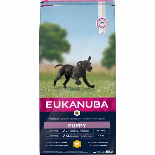 2051 27219 - EUK Growing Puppy Large Breed Chicken 15KG