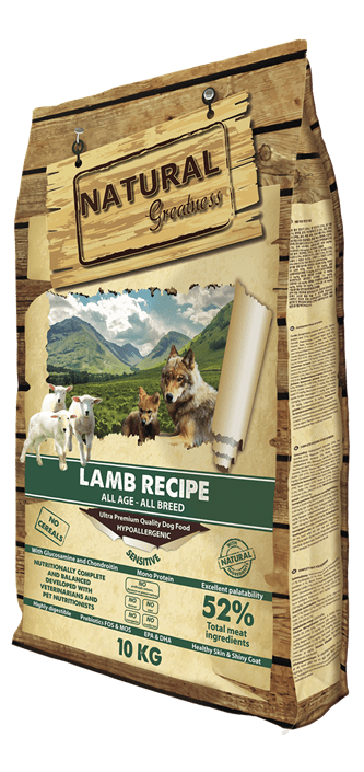 2051 42944 - Natural Greatness Lamb Recipe All age, 10kg