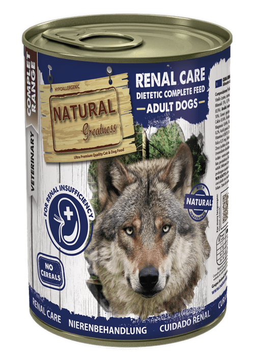 2051 62026 - Natural greatness, Renal care diett, adult dog, 400 gr.