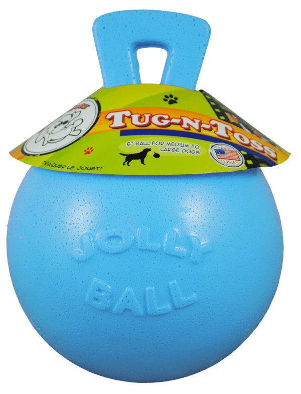 2051 64598 - Jolly Tug-n-Toss -20 cm, Baby blue