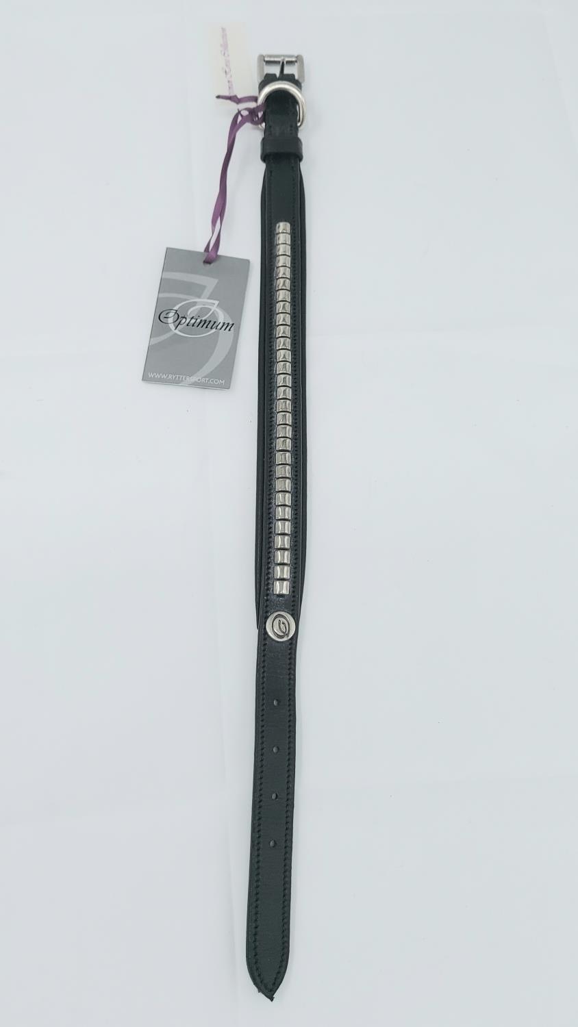 2051 2948 - Optimum Halsbånd Clincher -40cm- Sort/Sølv