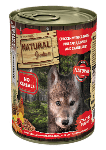 2051 64795 350x494 - Natural greatness, Chicken with Carrots, Cranberries Puppy 400g