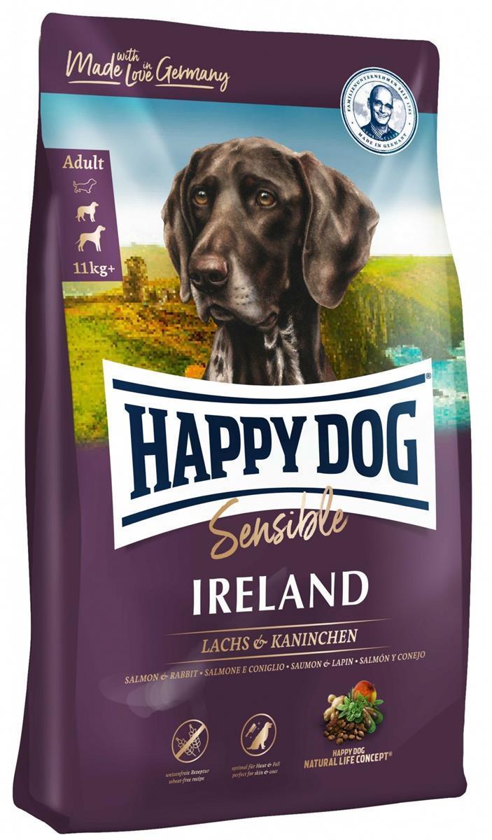2051 64851 - Happy Dog Sensible Ireland 4 kg, Laks & Kanin