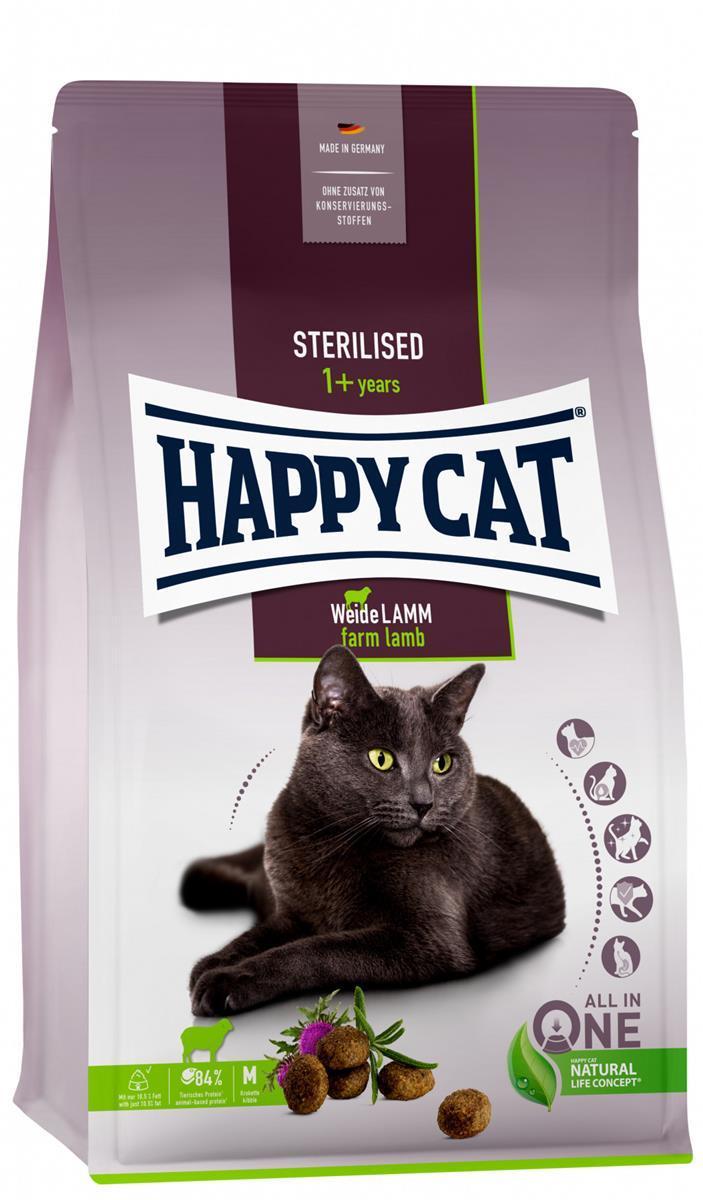 2051 64858 - Happy Cat Sterilised Adult Lam 4 kg