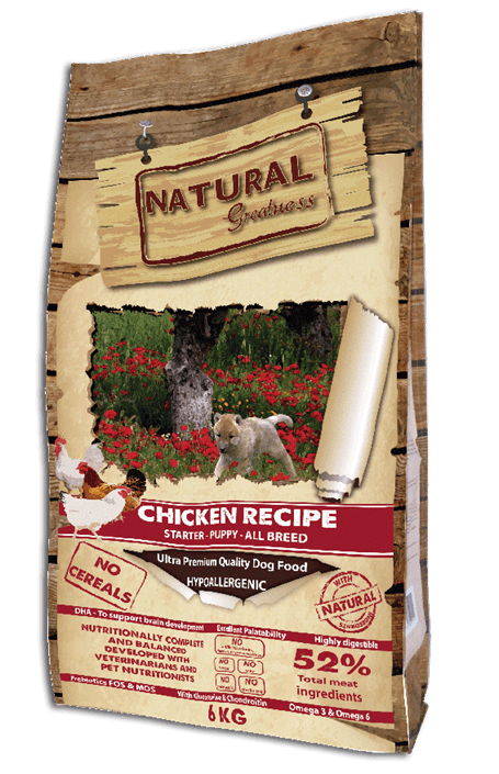 2051 42940 - Natural Greatness Chicken Recipe Puppy 6 kg