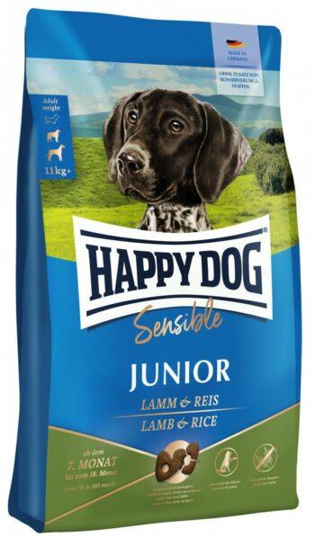 2051 64930 350x597 - Happy Dog Sensible Junior, Lam & ris, 10 kg